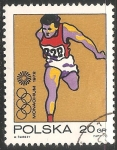 Sellos de Europa - Polonia -  Juegos Olímpicos de Múnich 1972