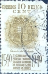 Stamps Mexico -  Intercambio 0,30 usd 10 cent. 1940