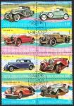 Sellos de Africa - Guinea Ecuatorial -  Automobiles Antiguos