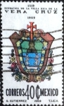 Stamps Mexico -  Intercambio crxf 0,20 usd 40 cent. 1969