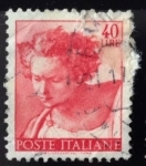Stamps Italy -  Cabeza del profeta Daniel