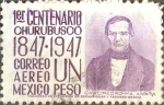 Stamps Mexico -  Intercambio crxf 0,20 usd 1 p. 1947