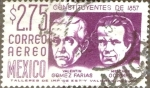 Sellos de America - Mxico -  Intercambio 0,75 usd 2,75 p. 1963