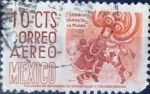 Stamps Mexico -  Intercambio 3,50 usd 10 cent. 1953