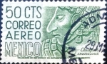 Stamps Mexico -  Intercambio 0,20 usd 50 cent. 1955
