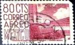 Stamps Mexico -  Intercambio 0,70 usd 80 cent. 1960