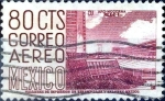 Sellos de America - Mxico -  Intercambio 0,70 usd 80 cent. 1960