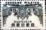 Sellos de America - M�xico -  Intercambio 0,20 usd 5 cent. 1934