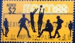 Stamps Mexico -  Intercambio 0,30 usd 2 p. 1968
