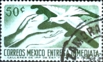 Stamps Mexico -  Intercambio 0,20 usd 50 cent. 1962