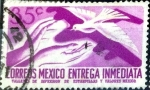 Sellos de America - M�xico -  Intercambio 0,20 usd 35 cent. 1956