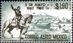 Stamps Mexico -  Intercambio crxf 0,20 usd 1 p. 1962