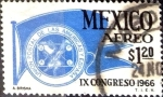 Stamps Mexico -  Intercambio crxf 0,20 usd 1,20 p. 1966