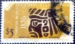 Stamps Mexico -  Intercambio 2,25 usd 5 p. 1956