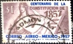 Stamps Mexico -  Intercambio 0,25 usd 1 p. 1957