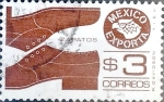 Stamps Mexico -  Intercambio 0,20 usd 3 p. 1982