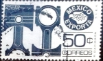 Stamps Mexico -  Intercambio 0,20 usd 50 cent. 1976