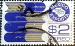 Stamps Mexico -  Intercambio 0,20 usd 2 p. 1976