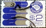 Sellos de America - Mxico -  Intercambio 0,20 usd 2 p. 1976