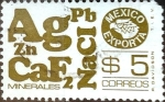 Stamps Mexico -  Intercambio 0,20 usd 5 p. 1984