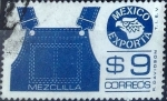 Stamps Mexico -  Intercambio nfxb 0,20 usd 9 p. 1984