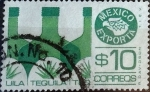 Stamps Mexico -  Intercambio 0,30 usd 10 p. 1981