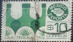 Stamps Mexico -  Intercambio 0,20 usd 10 p. 1978