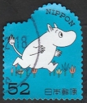 Stamps Japan -  Moomin