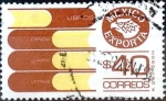 Stamps Mexico -  Intercambio 0,20 usd 40 p. 1984