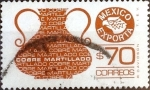 Stamps Mexico -  Intercambio 0,20 usd 70 p. 1986