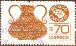 Sellos de America - M�xico -  Intercambio nf4b 0,20 usd 70 p. 1986