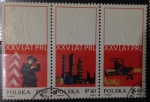 Stamps Poland -  25 aniversario República del pueblo