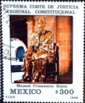 Stamps Mexico -  Intercambio crxf 0,30 usd 300 p. 1988