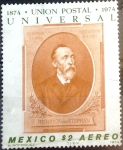 Stamps Mexico -  Intercambio 0,20 usd 2 p. 1974