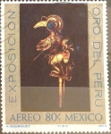 Stamps Mexico -  Intercambio crxf 0,20 usd 80 cent. 1974