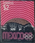 Sellos de America - Mxico -  Intercambio crxf 0,50 usd 2 p. 1968