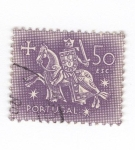 Stamps Portugal -  Caballero medieval
