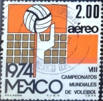 Stamps Mexico -  Intercambio crxf 0,20 usd 2 p. 1974