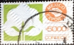 Stamps Mexico -  Intercambio 1,90 usd 5000 p. 1990