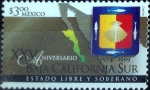Stamps Mexico -  Intercambio 1,00 usd 3 p. 1999
