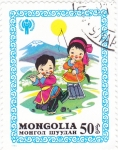 Sellos de Asia - Mongolia -  cuentos infantiles