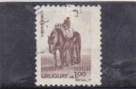 Sellos de America - Uruguay -  el matrero