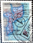 Stamps Mozambique -  Intercambio 0,20 usd 50 cent. 1954
