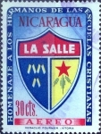 Stamps : America : Nicaragua :  Intercambio 0,20 usd 30 cent. 1958
