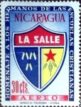 Stamps Nicaragua -  Intercambio cr5f 0,20 usd 30 cent. 1958