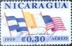 Stamps : America : Nicaragua :  Intercambio cr5f 0,20 usd 30 cent. 1959