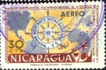 Stamps : America : Nicaragua :  Intercambio 0,20 usd 30 cent. 1957