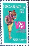 Stamps : America : Nicaragua :  Intercambio 0,20 usd 15 cent. 1970