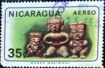 Stamps : America : Nicaragua :  Intercambio 0,20 usd 35 cent. 1965