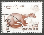 Stamps : Asia : Afghanistan :  Martes foina-garduña